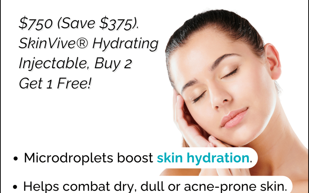 SkinVive® Hydrating Injectable, Buy 2 Get 1 Free!