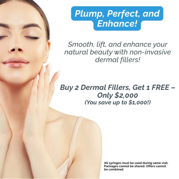 Buy 2 Dermal Fillers, Get 1 Free