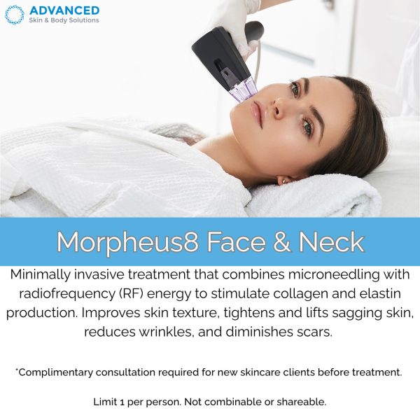 Morpheus8 Buy 3 Face & Neck, Get 4th FREE $4,500 — save $1,500