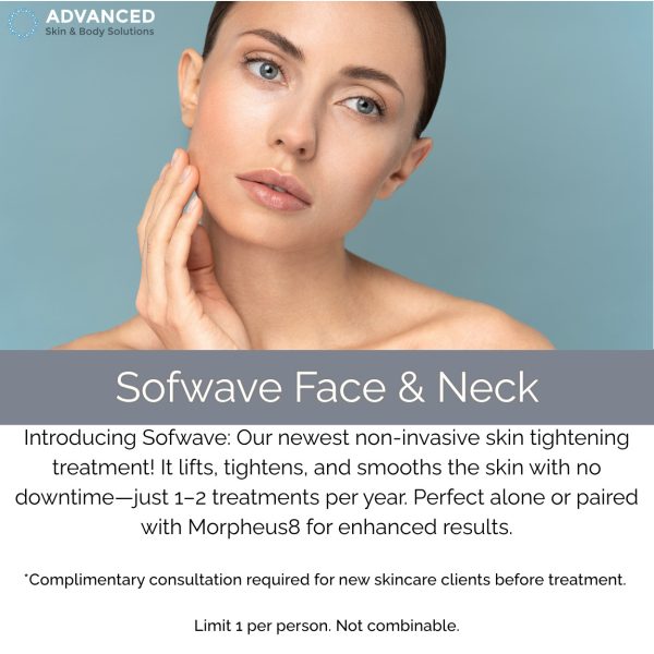 Sofwave Face & Neck $2,625 — Save $875