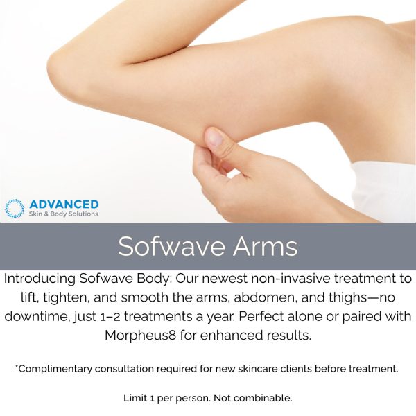 Sofwave Arms $2,625 — Save $875