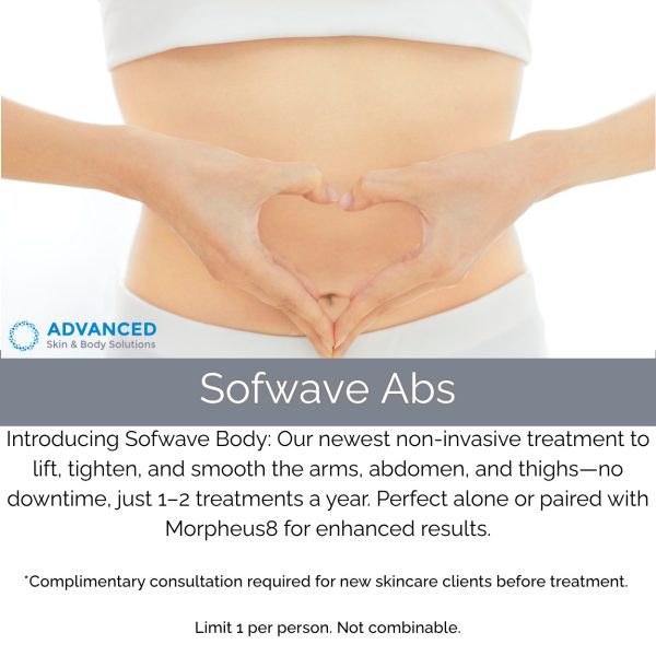 Sofwave Abs $3,375 — Save $1,125