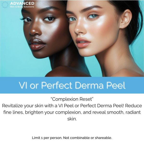 VI Peel or Perfect Derma Peel – Buy 3, Get 1 Free $1,320 (Save $440)